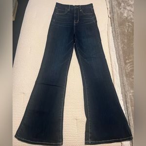 American Eagle Outfitters Dark Blue High Rise Jeans